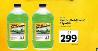 Flass Nyári szélvédőmosó folyadék 2l