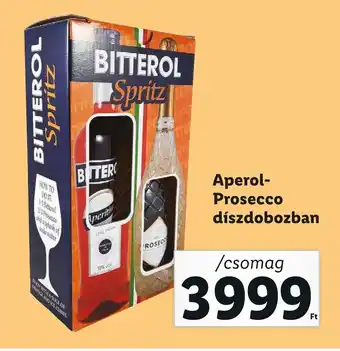 Lidl Aperol- Prosecco díszdobozban csomag ajánlat