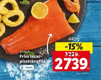Lidl BIOMAR Friss lazac- pisztrángfilé 440g ajánlat