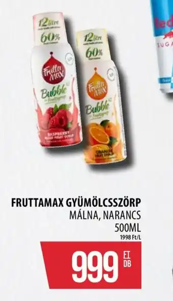 FRUTTAMAX GYÜMÖLCSSZÖRP 500ml
