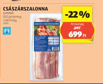 ALDI CSÁSZÁRSZALONNA 200g ajánlat