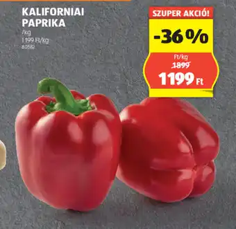 ALDI KALIFORNIAI PAPRIKA 1kg ajánlat