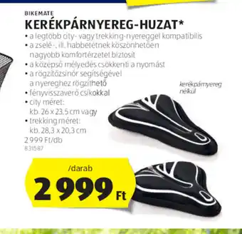 ALDI BIKEMATE KERÉKPÁRNYEREG-HUZAT 1db ajánlat