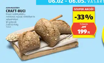 ALDI AZON MELEGÉBEN CRAFT-BUCI 1db ajánlat
