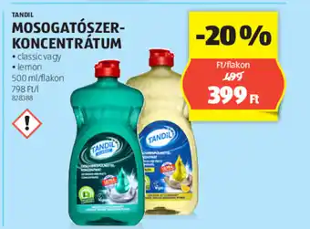 ALDI TANDIL MOSOGATÓSZER- KONCENTRÁTUM 500ml ajánlat