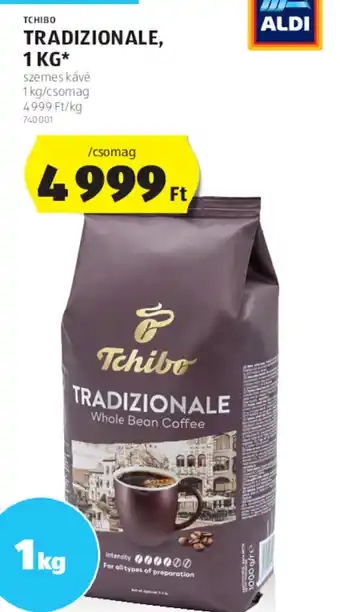 ALDI TCHIBO TRADIZIONALE, 1kg ajánlat