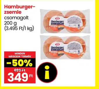 Spar Hamburger- zsemle 200g ajánlat