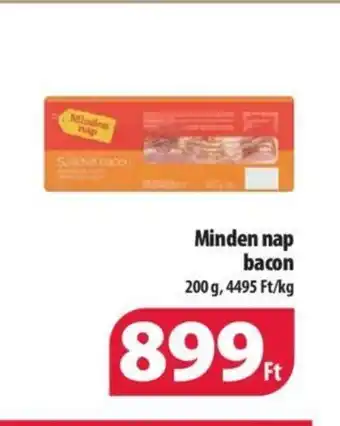 Coop Minden nap bacon 200g ajánlat