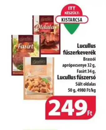 Coop Lucullus fűszerkeverék 32g ajánlat