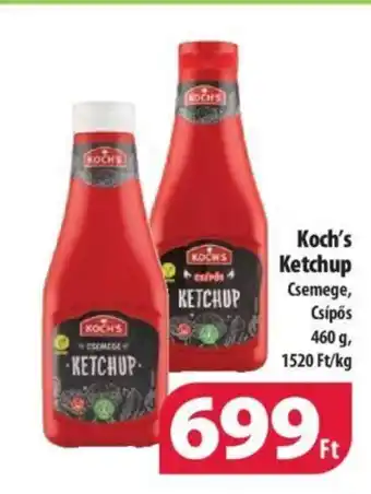Coop Koch's Ketchup 460g ajánlat