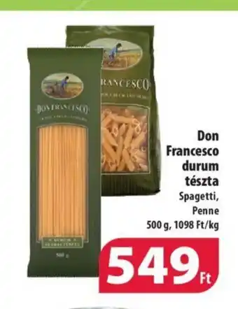 Coop Don Francesco durum tészta 500g ajánlat
