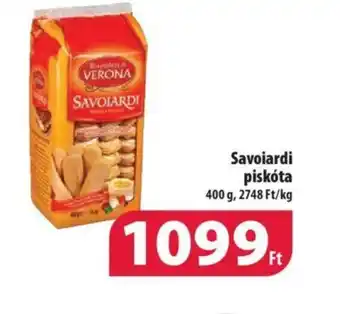 Coop Savoiardi piskóta 400 g ajánlat