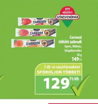 Coop Cornexi töltött zabrudi 30g ajánlat
