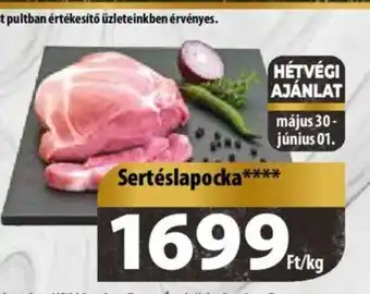 Coop Sertéslapocka 1kg ajánlat