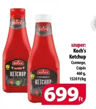 Coop Koch's Ketchup 460g ajánlat