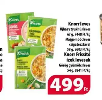 Coop Knorr leves 67g ajánlat