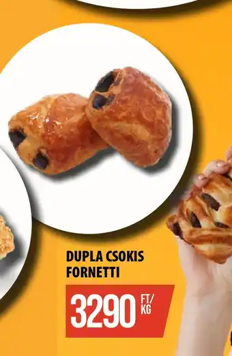 Coop DUPLA CSOKIS FORNETTI 1kg ajánlat