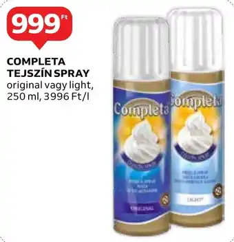 Auchan COMPLETA TEJSZÍN SPRAY 250ml ajánlat