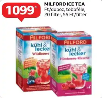 Auchan MILFORD ICE TEA 20 filter ajánlat