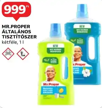 Auchan MR.PROPER ÁLTALÁNOS TISZTÍTÓSZER 1l ajánlat