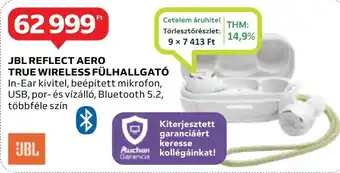 Auchan JBL REFLECT AERO TRUE WIRELESS FÜLHALLGATÓ ajánlat