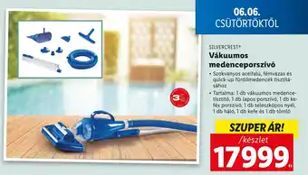 Lidl SILVERCREST® Vákuumos medenceporszívó készlet ajánlat