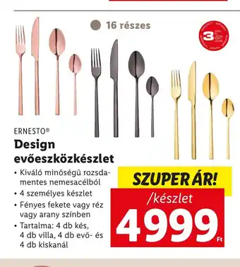 ERNESTO® Design evőeszközkészlet