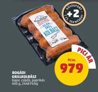 BOGÁDI GRILLKOLBÁSZ 400g