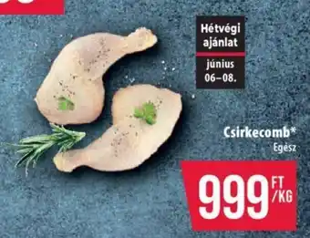 Coop Csirkecomb Egész kg ajánlat