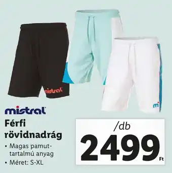 mistral Férfi rövidnadrág Méret: S-XL