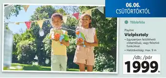 Lidl Playtive Vízipisztoly ajánlat