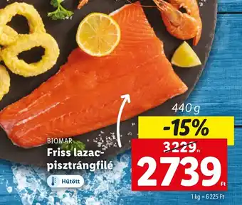 Lidl BIOMAR Friss lazac- pisztrángfilé 440g ajánlat