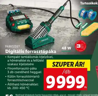 PARKSIDE® Digitális forrasztópáka