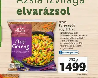 VITASIA Serpenyős egytálétel 750g