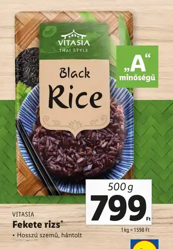 Lidl VITASIA Fekete rizs 500g ajánlat