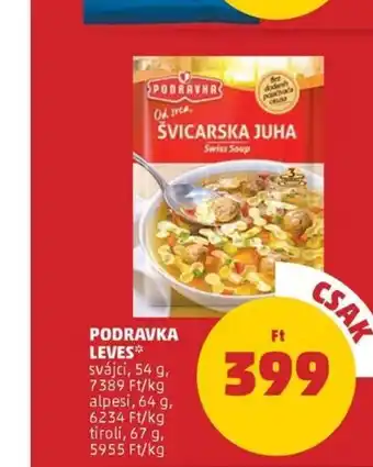 PODRAVKA LEVES svájci, 54 g