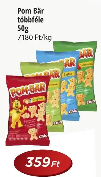 Real Pom Bär többféle 50g ajánlat
