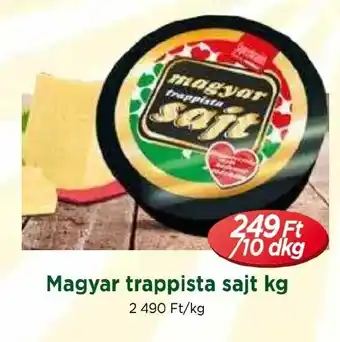 Real Magyar trappista sajt 10 dkg ajánlat