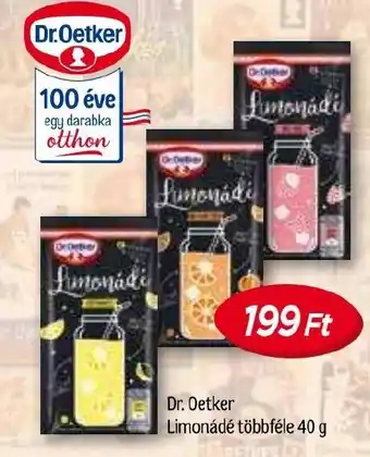 Real Dr.Oetker Limonádé többféle 40 g ajánlat