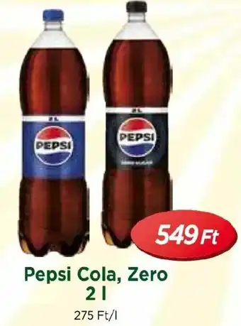 Real Pepsi Cola, Zero 2l ajánlat