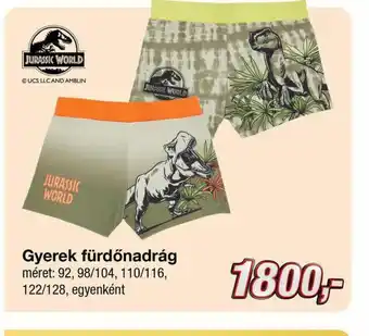 Kik Gyerek fürdőnadrág ajánlat