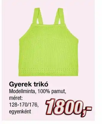 Kik Gyerek trikó ajánlat