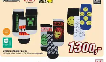 Kik Gyerek sneaker zokni ajánlat