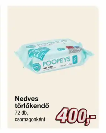 Nedves törlőkendő