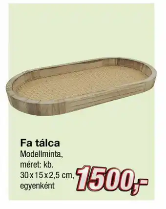 Kik Fa tálca ajánlat