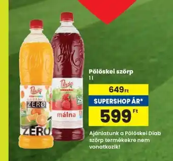 Pölöskei szörp 1l