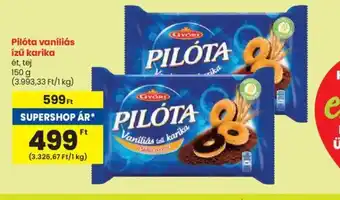 Spar Pilóta vaníliás ízű karika 150g ajánlat