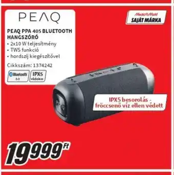 PEAQ PPA 405 BLUETOOTH HANGSZÓRÓ
