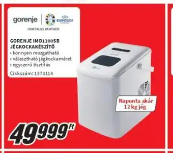 Media Markt GORENJE IMD1200SB JÉGKOCKAKÉSZÍTŐ ajánlat