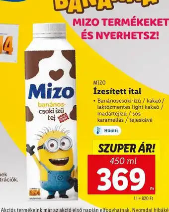 Lidl MIZO Ízesített ital 450ml ajánlat